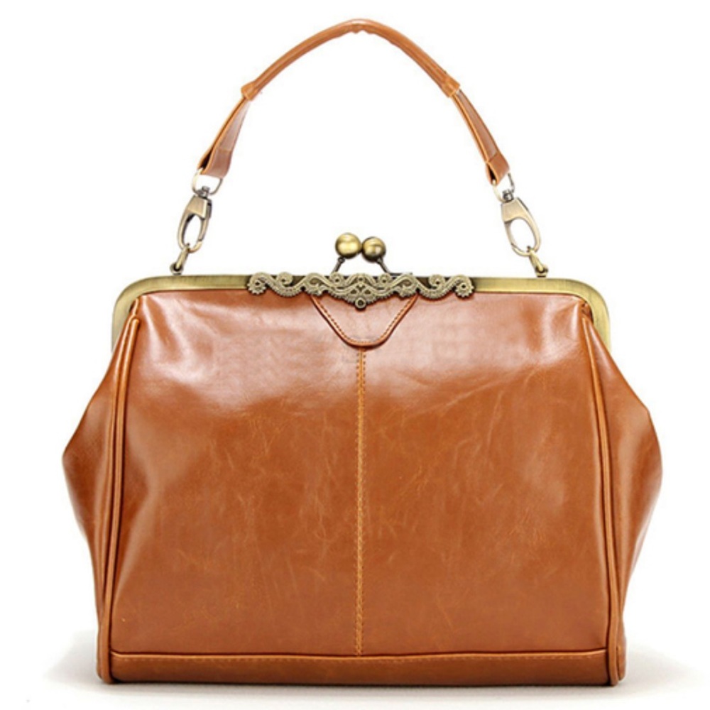 Vintage-esque brown purse